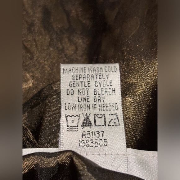 Vintage Simonton By George Simonton Women 2X Animal Print Blouse Office Work - Picture 6 of 7